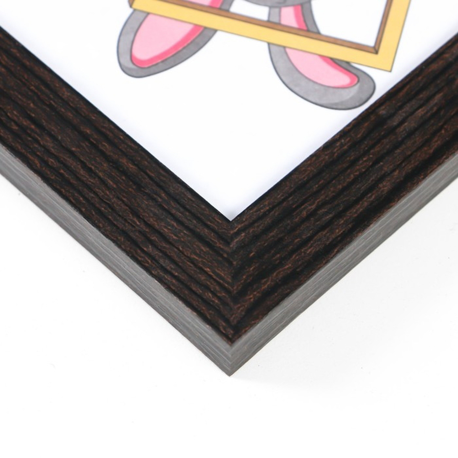 Фоторамка 10х15 см МДФ, №6 Венге   (пластиковый экран) 4438445