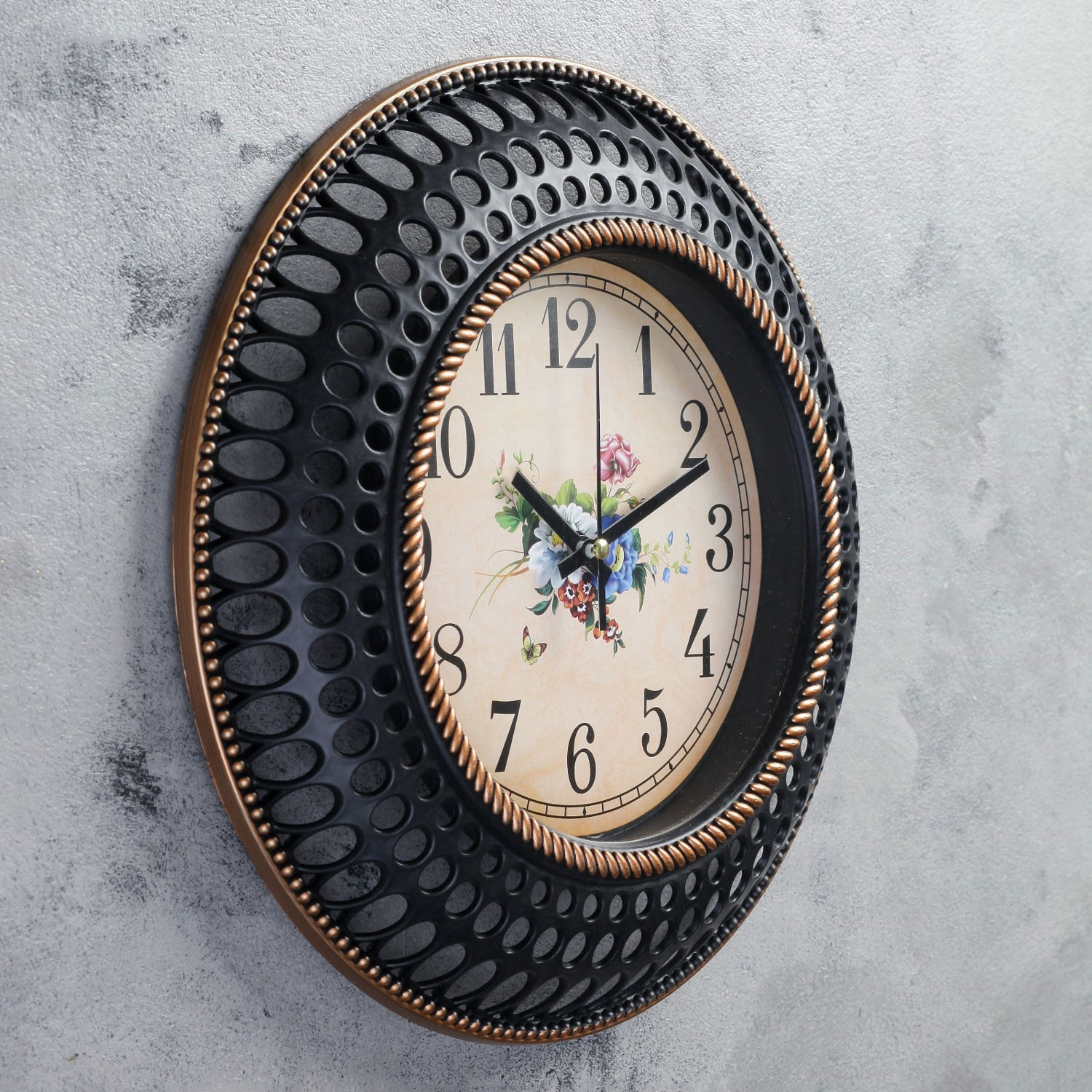 Часы настенные, серия: Интерьер, "Bubbles", дискретный ход, d-29 см 2334906