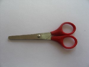 Ножницы школьные 135мм с пластм. ручкой (тип 3)  Н-13Ш-3 *1/10/140