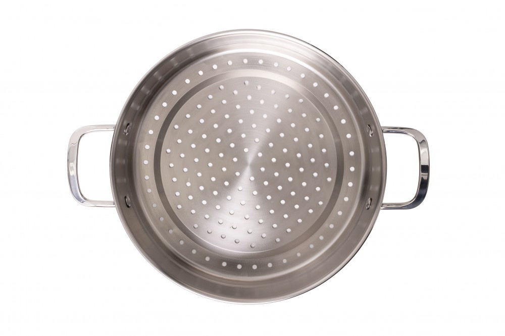 Мантоварка-пароварка нерж. 3-х ярусная, 6,0л, d260мм,выс.290мм д/Индукции STM602603G "Kukmara" *1/2