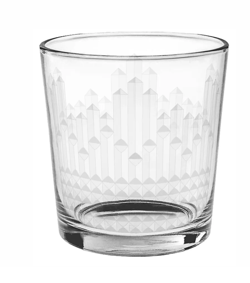 Стакан стекло "Ассиметрия" 250мл низк. 20с2197н (Гусь-Хрустальный) *1