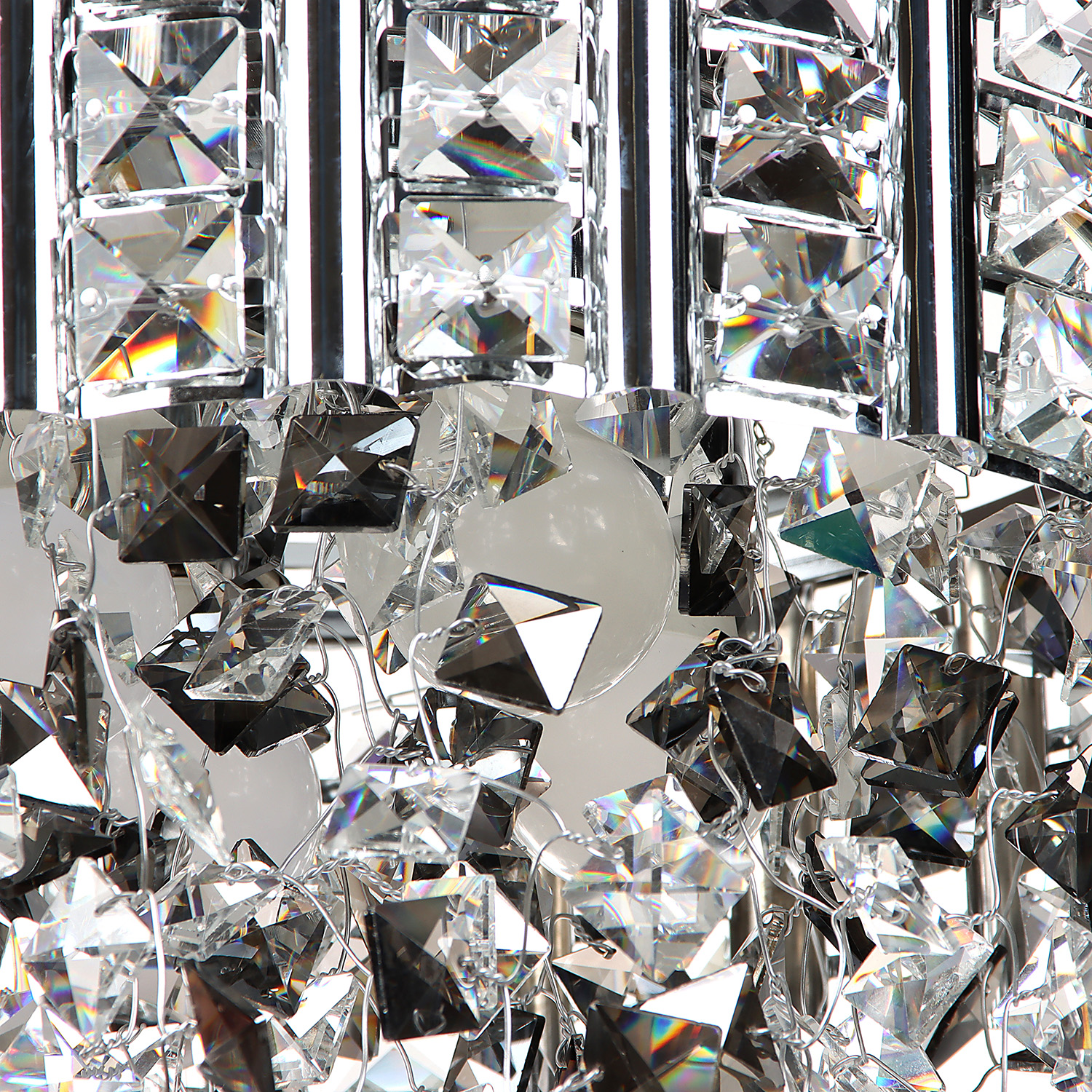 Светильник потолочный S2450/4 CH  4*40W E27 220V (d-420;  h-600) S=16м2  VERNER LIGHTING *1