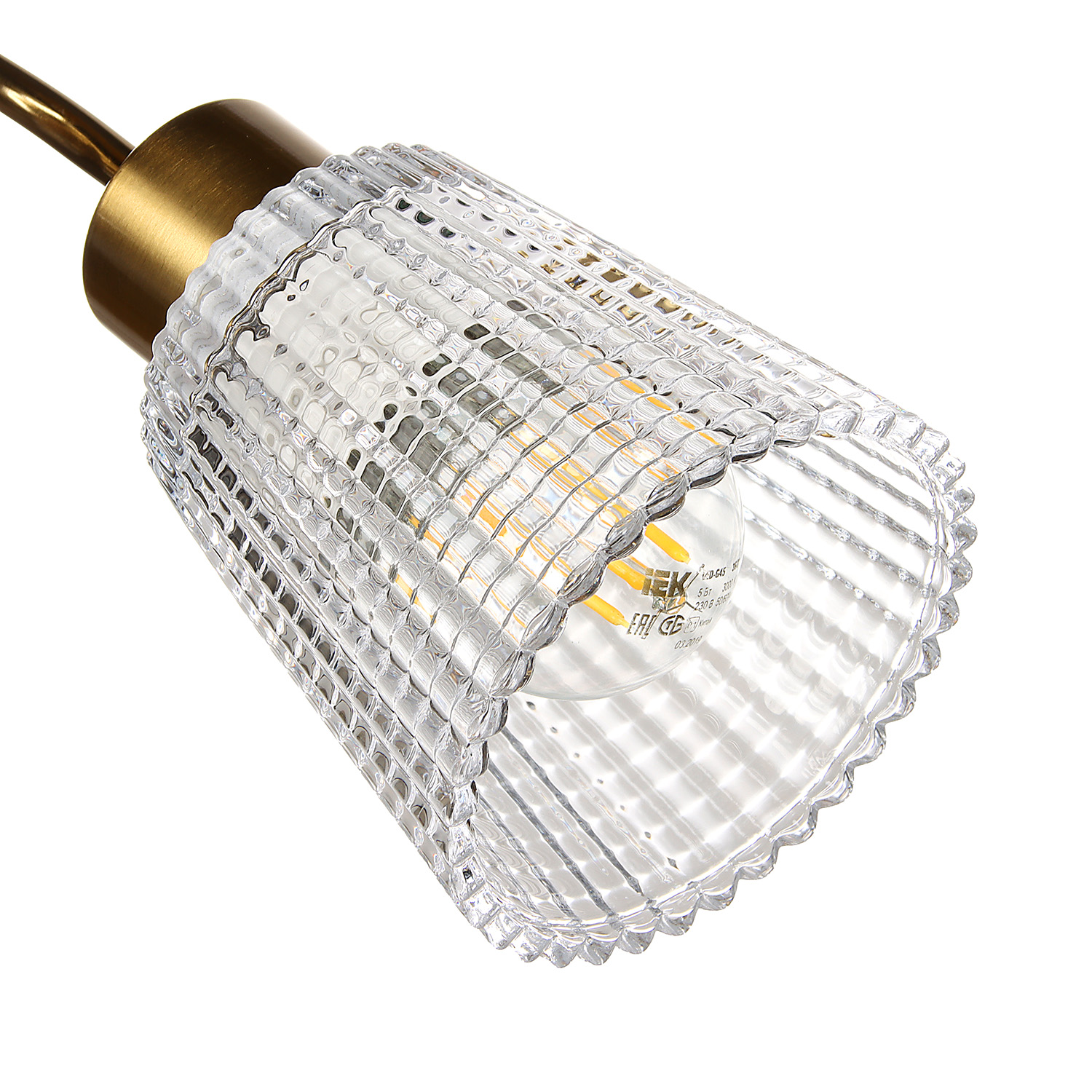 Люстра N6576/4 COP 4*40W E14 220V (l-720; w-310; h-280)  VERNER LIGHTING *1