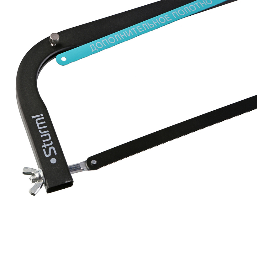 Ножовка по металлу 300мм с пластм. ручкой +доп.полотно (арт.1061-04-300SP) STURM *1/12/48 Ножовка по металлу 300мм с пластм. ручкой +доп.полотно (арт.1061-04-300SP) STURM *1/12/48