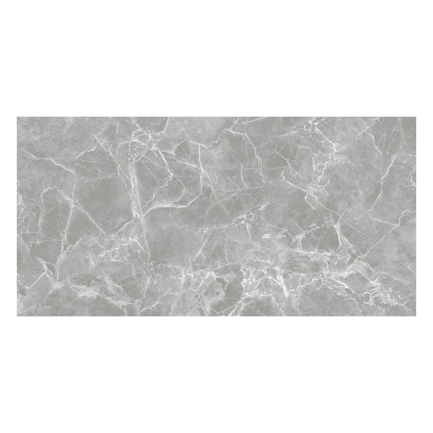 Керамогранит 1.44 м² Global Tile Solo PGT 2198, 1200x600x9 мм, полированный, серый