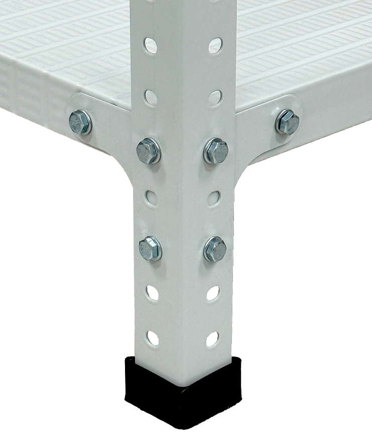 Стеллаж металл. "Steller" выс.1,75м, шир.0,9м, гл.0,4м, 4полки (мах нагр.на полку 100кг), Серый *1