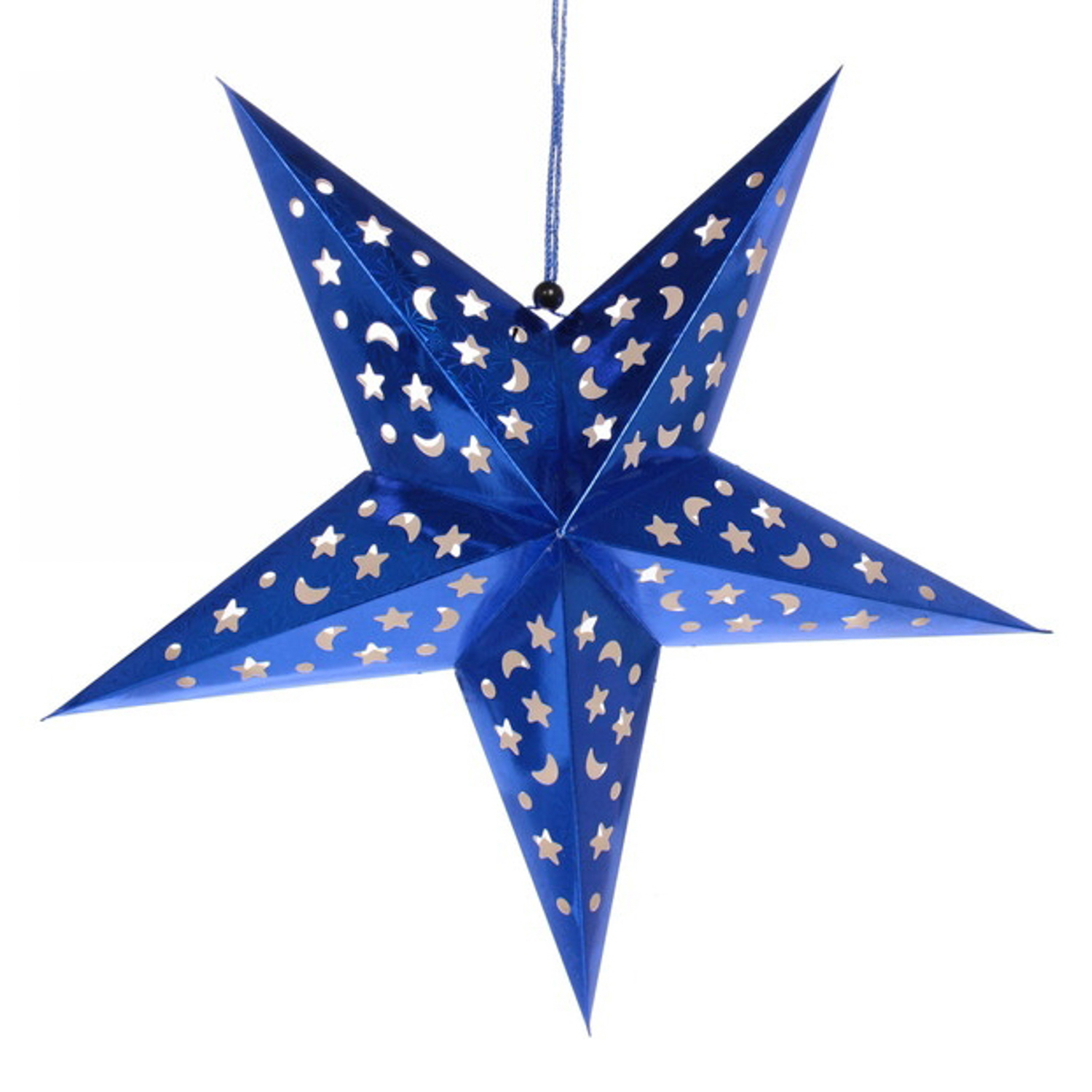 Украшение подвесное "Сияние звезды", 60 см, синий Украшение подвесное "Сияние звезды", 60 см, синий