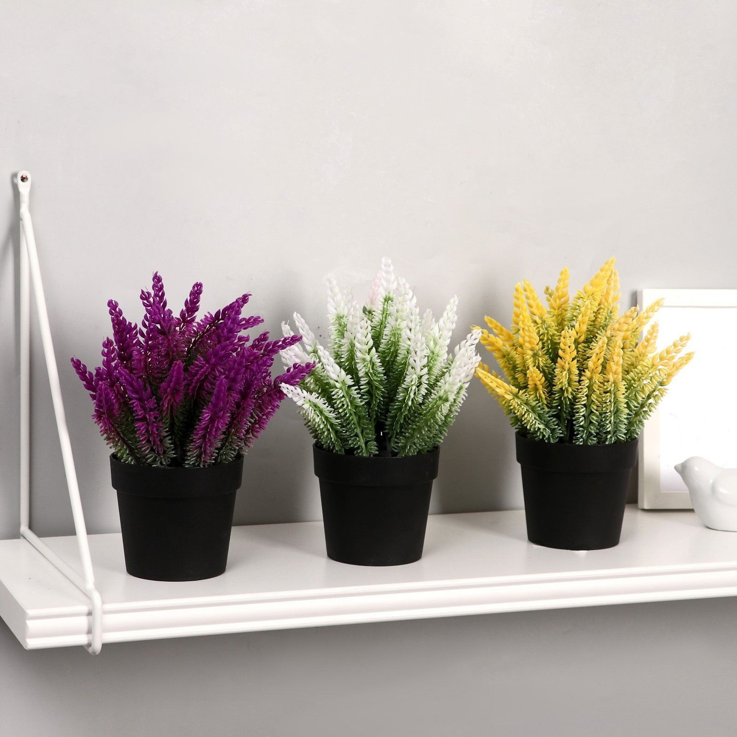 Бонсай в горшочке "Лаванда" 9*18 см, микс   4555656