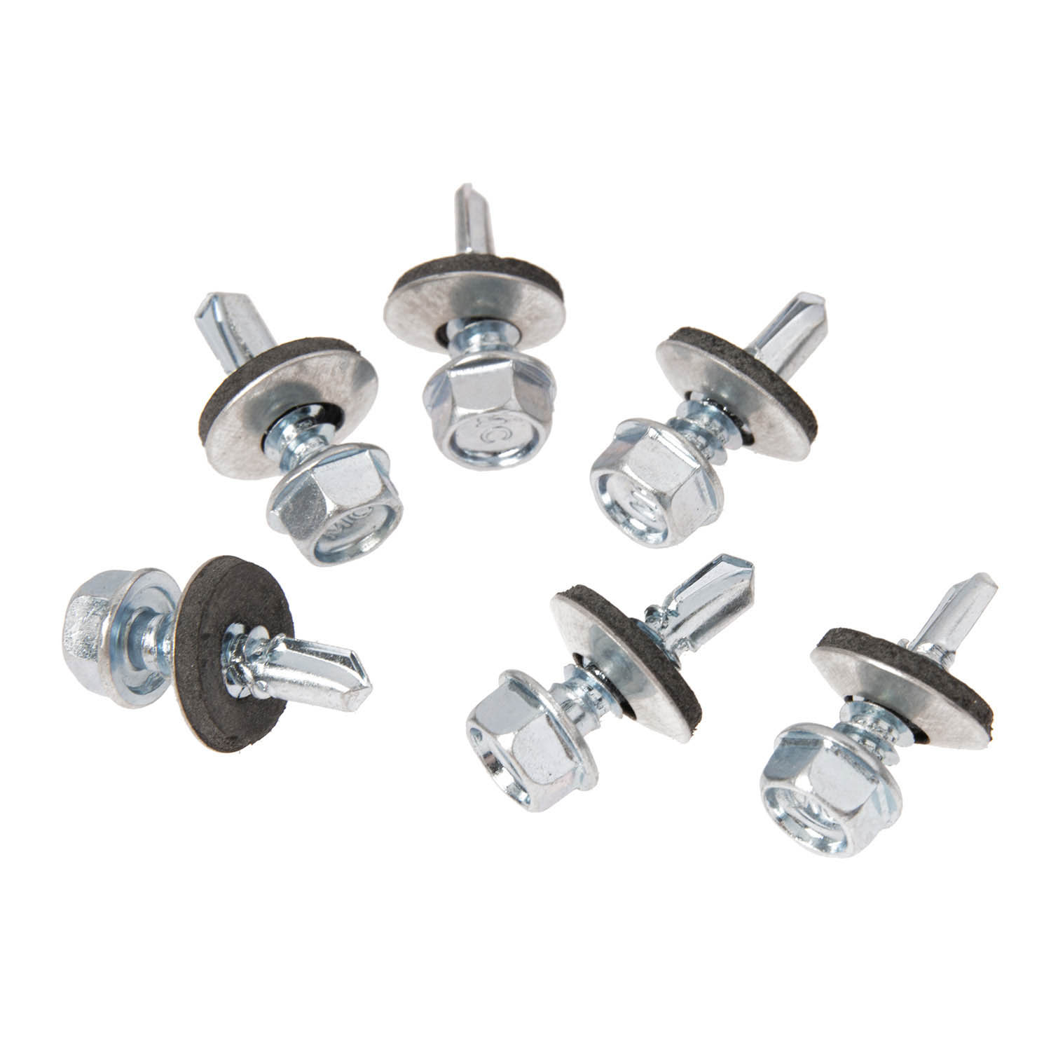 Саморезы кровельные BROZEX 4,8*19 цинк (3000шт) промтара к *1