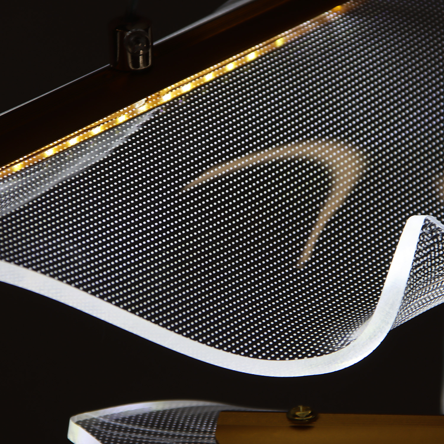 Люстра S2121/3 WT LED 3000К-6500К (h=800, d=360) б/пульта  VERNER LIGHTING *1