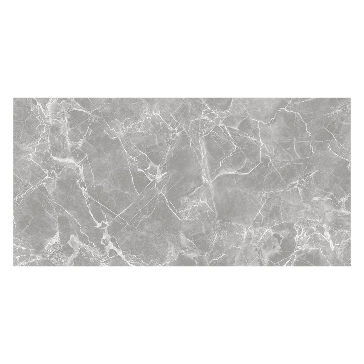 Керамогранит 1.44 м² Global Tile Solo PGT 2198, 1200x600x9 мм, полированный, серый