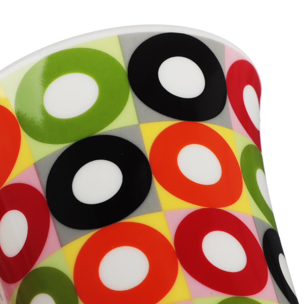 яяяКружка фарфор. 350мл "Этюд" в упак.4 дизайна 806-482 *12/48