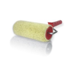 Валик Полиакрил 240мм "Эксперт" d-6мм,ворс 18мм, желтый ворс (арт.100-773) (Акор)  *1/30