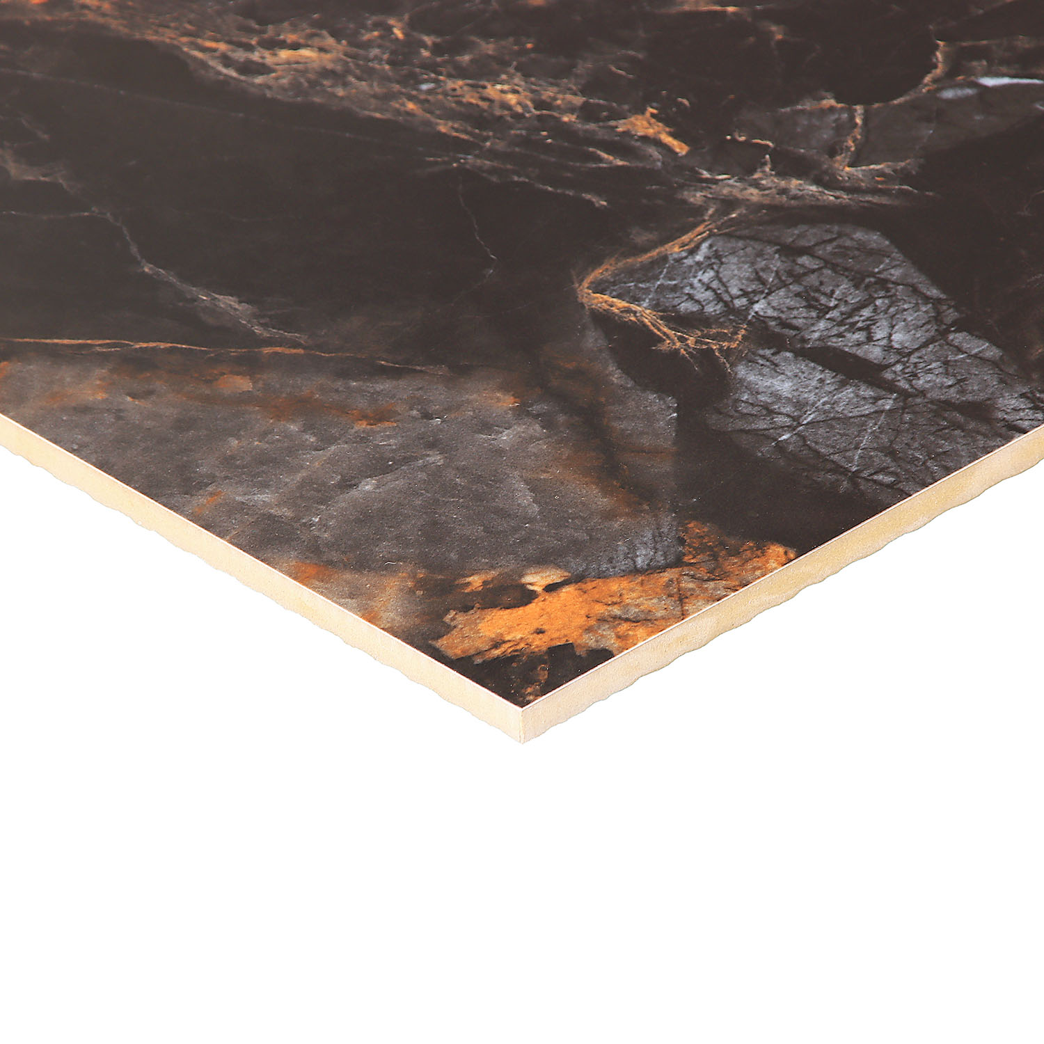 Керамогранит 1.44 м² Global Tile Decorum GT1206011705HPR, 1200х600х9 мм, суперполированный, черный Керамогранит 1.44 м² Global Tile Decorum GT1206011705HPR, 1200х600х9 мм, суперполированный, черный