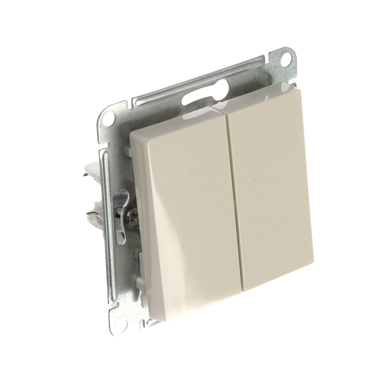 Механизм выключателя 2-кл. ATLAS DESIGN (сх.5) 10АХ беж. SchE ATN000251