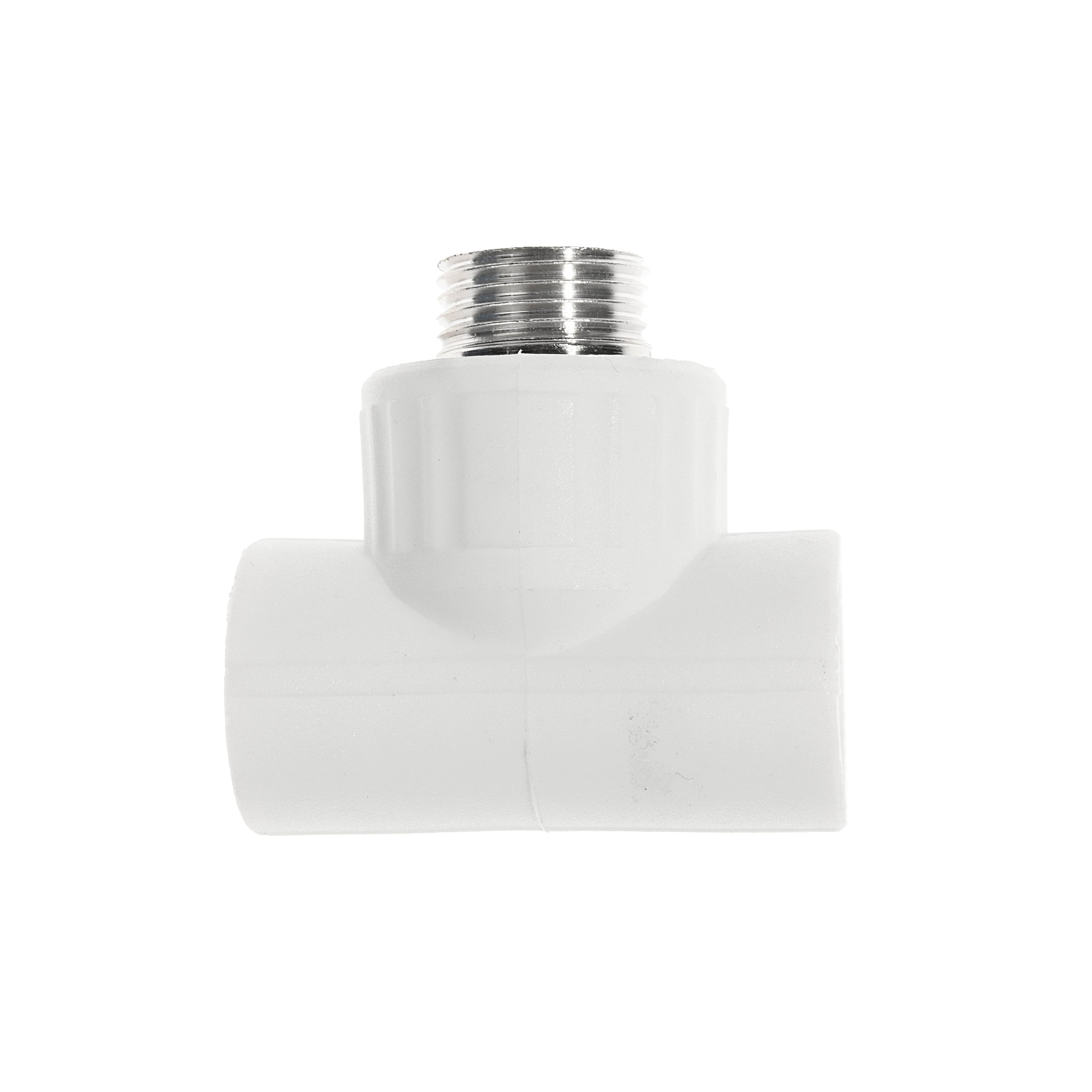 Тройник комбинированный PPRC наруж. резьба Ø 20х1/2"х20 *10/60