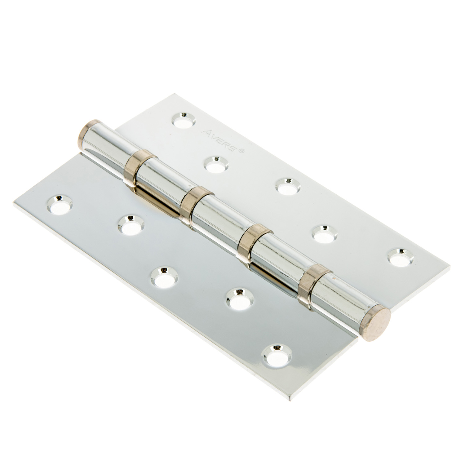 Петля универсальная 125*75*2,5мм ХРОМ CR (комплект 2шт.) AVERS *1/6/48