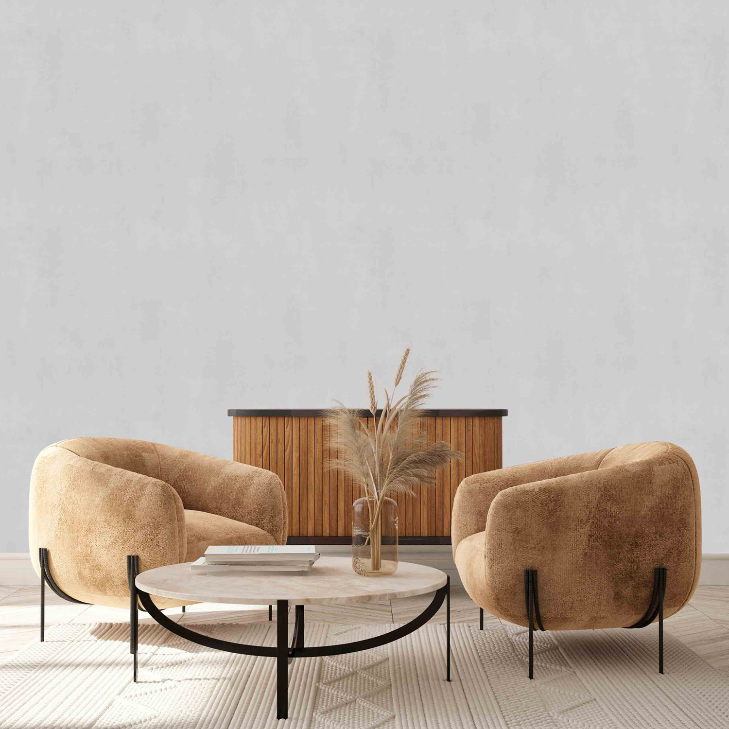 Обои  флиз ED Euro Decor Dotera фон (сер.) 7332-11 *6