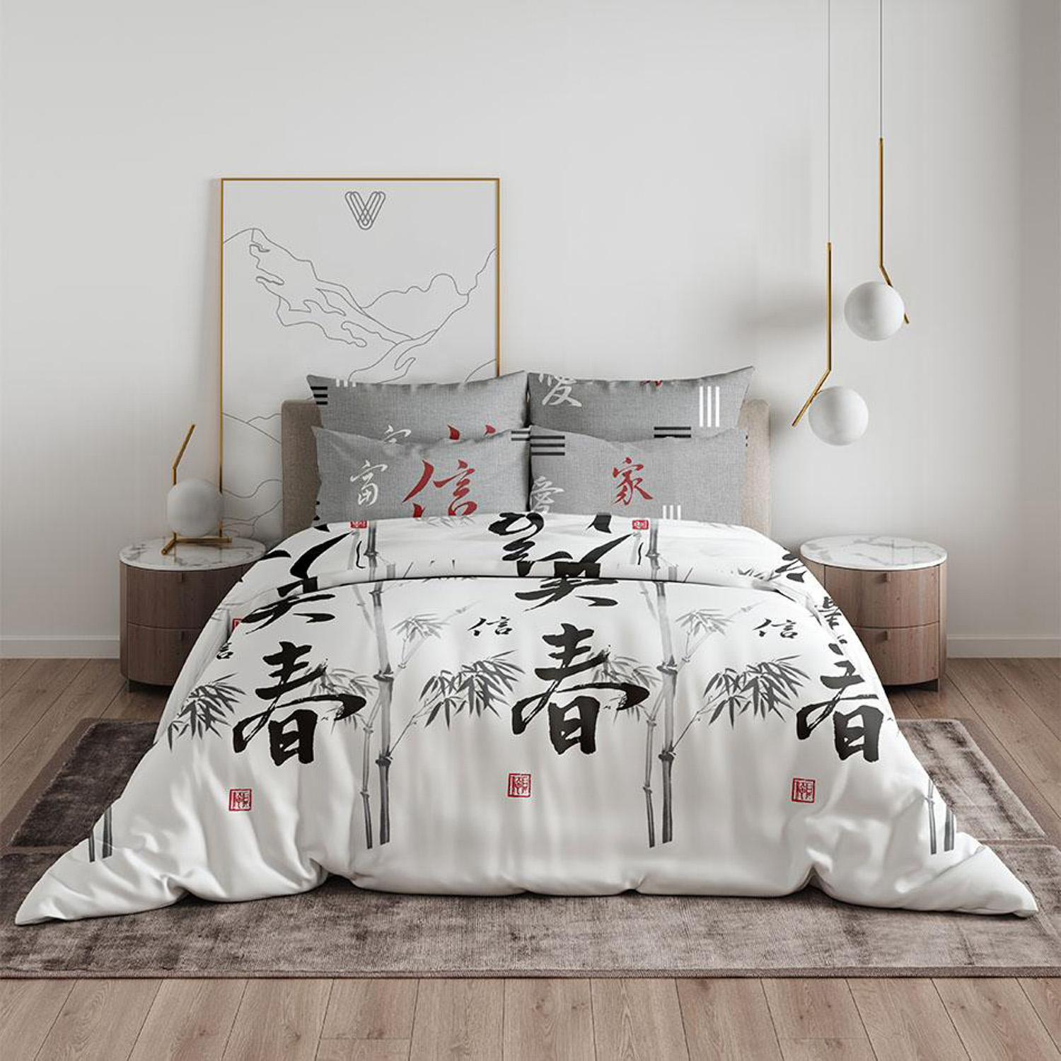 Постельное белье дуэт-М бязь Василиса 4038/1 Символ благополучия нав70*70,пр220*240 *1/4