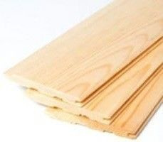 Евровагонка 12.5х88(96)х2000 мм, сорт АВ, HOLZ, сосна, 10 шт., 1.76 м²