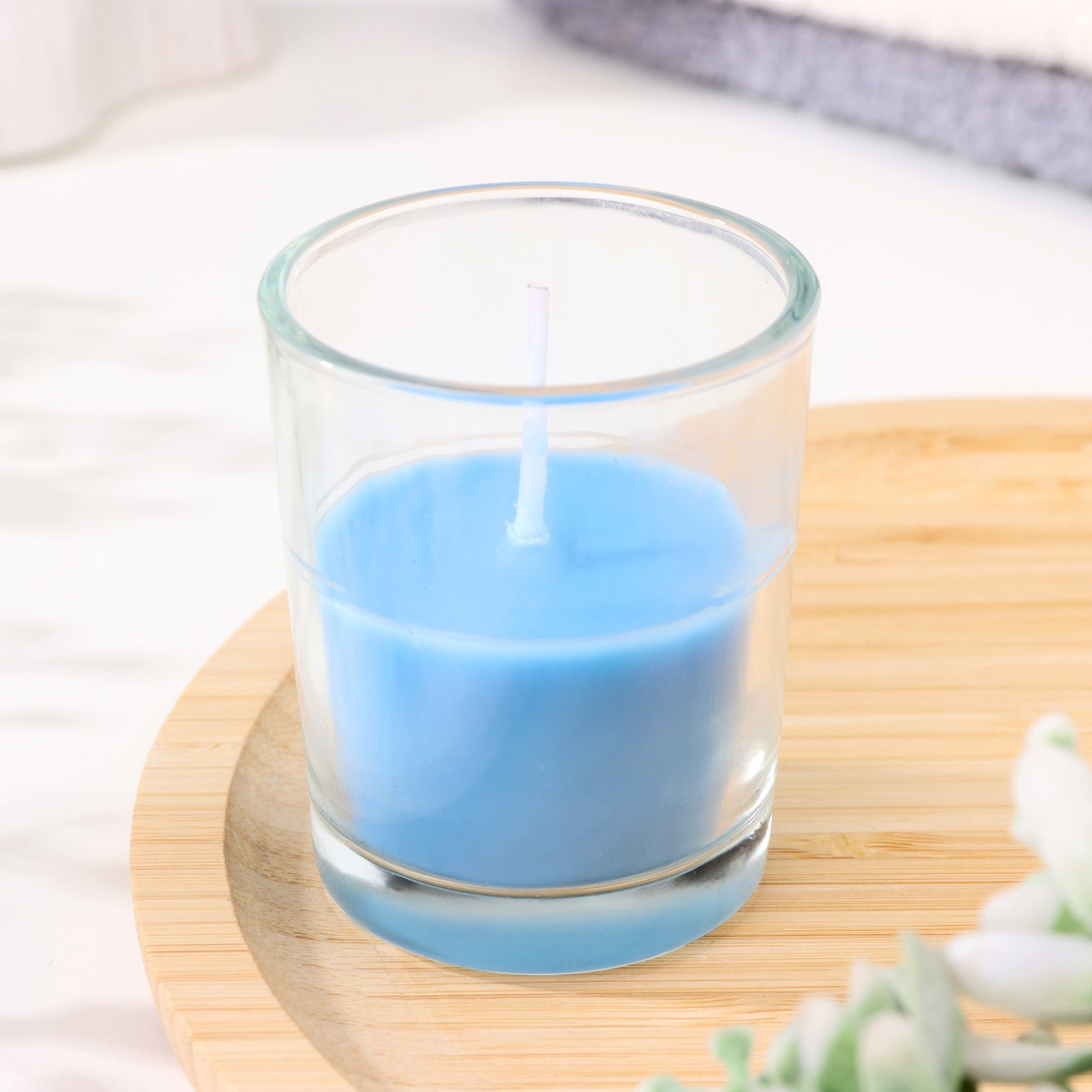 Свеча  ароматическая в стекле 5х6см, океан 3664977