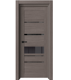 Дверное полотно остекленное 2000х800х38 мм Двери Гуд Х4 Неаполь, коричневый/черный Дверное полотно остекленное 2000х800х38 мм Двери Гуд Х4 Неаполь, коричневый/черный