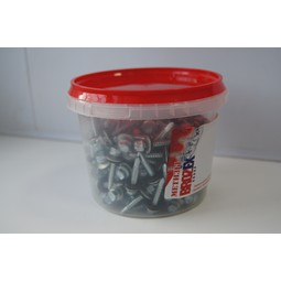 Саморезы кровельные 5.5х38 мм BROZEX, оцинкованная сталь, 150 шт.