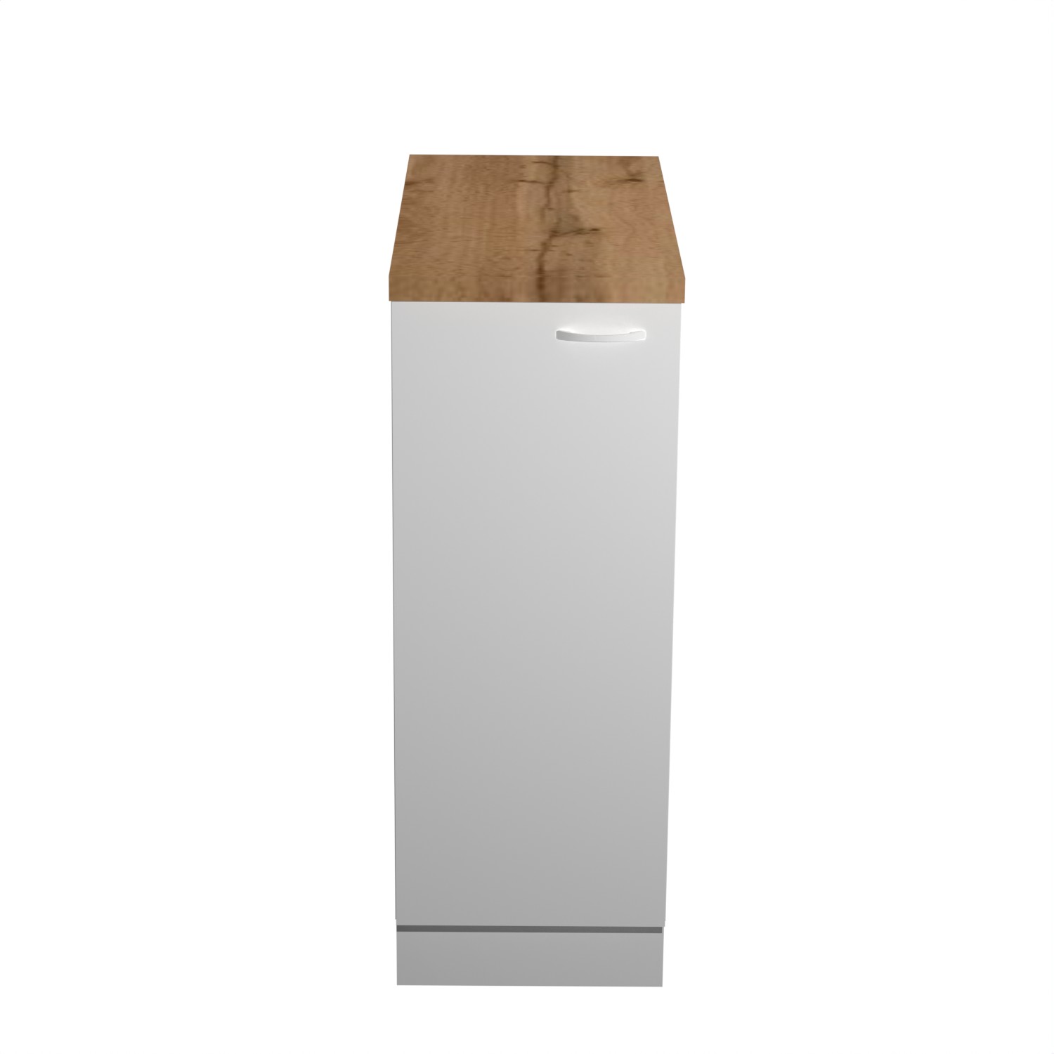 Шкаф напольный 300х850х480 мм BROZEX-WOOD Liberty, с дверцей, белый