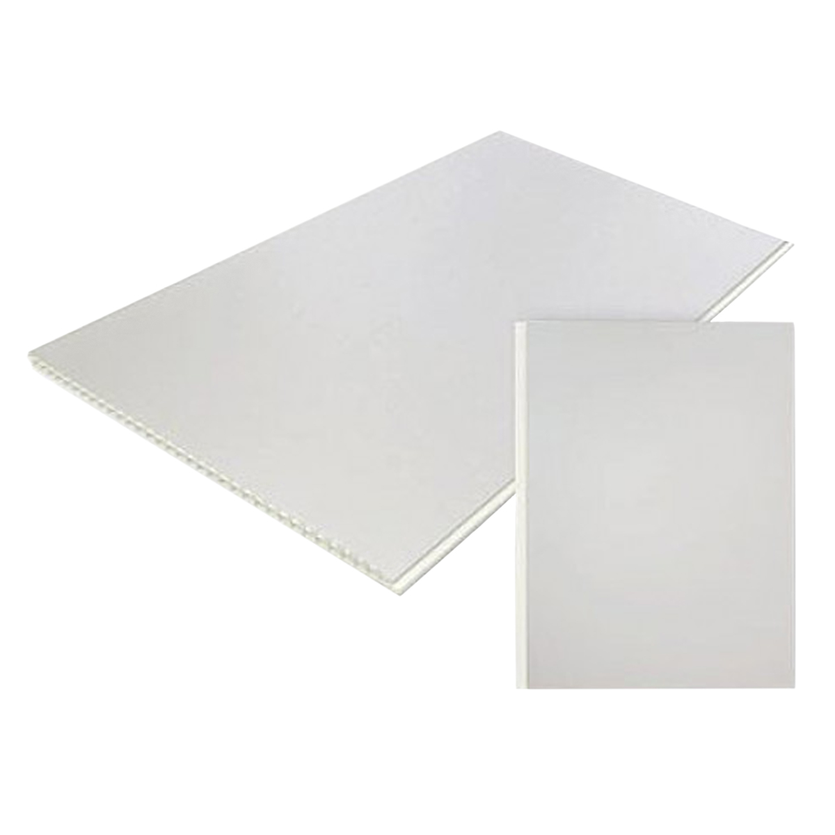 Панель ПВХ 3000х250 мм, белый глянец, лакированная, 0.75 м²