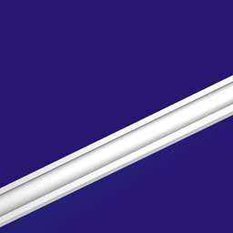 Плинтус потолочный С18/20 2м (СОЛИД) *265