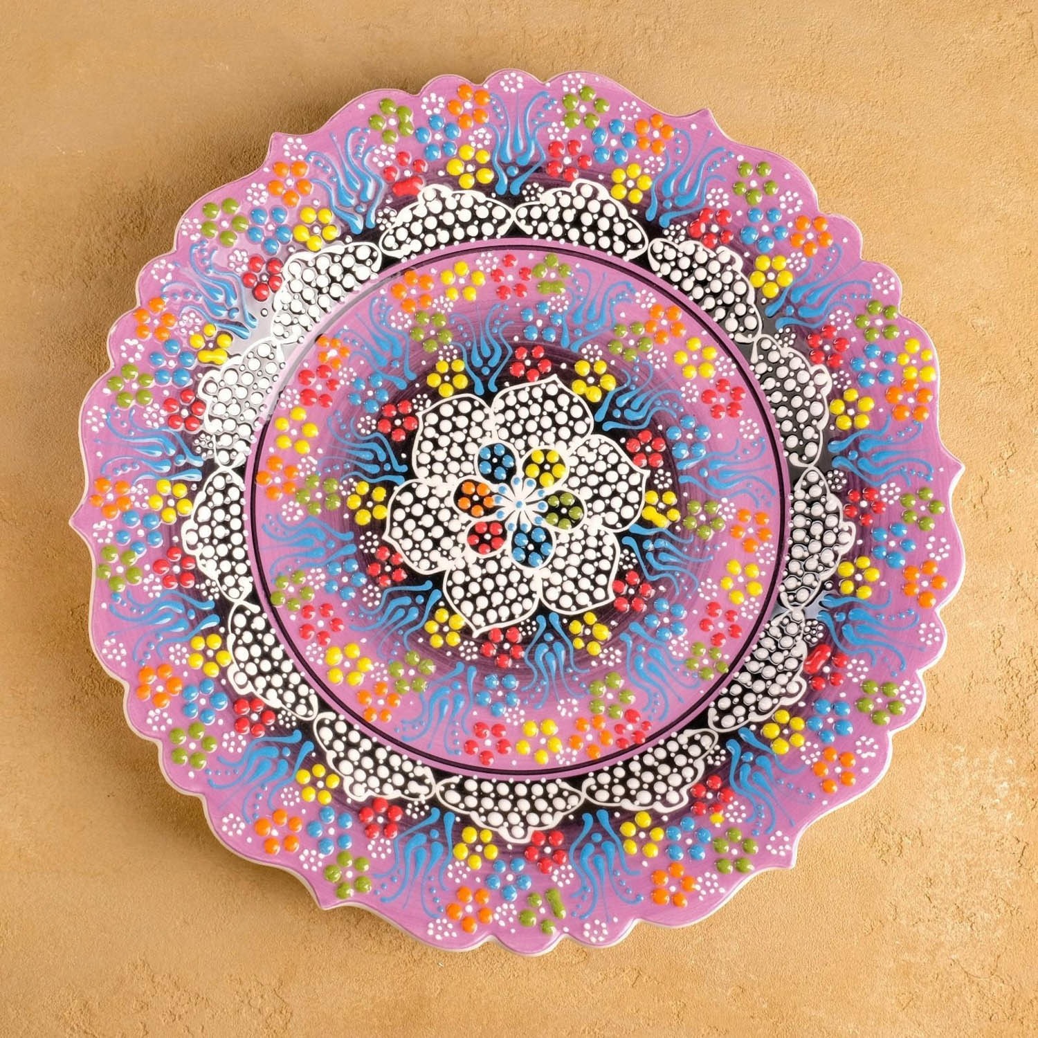 яяяТарелка плоская 32см "Жемчужина сиреневая" 5204333