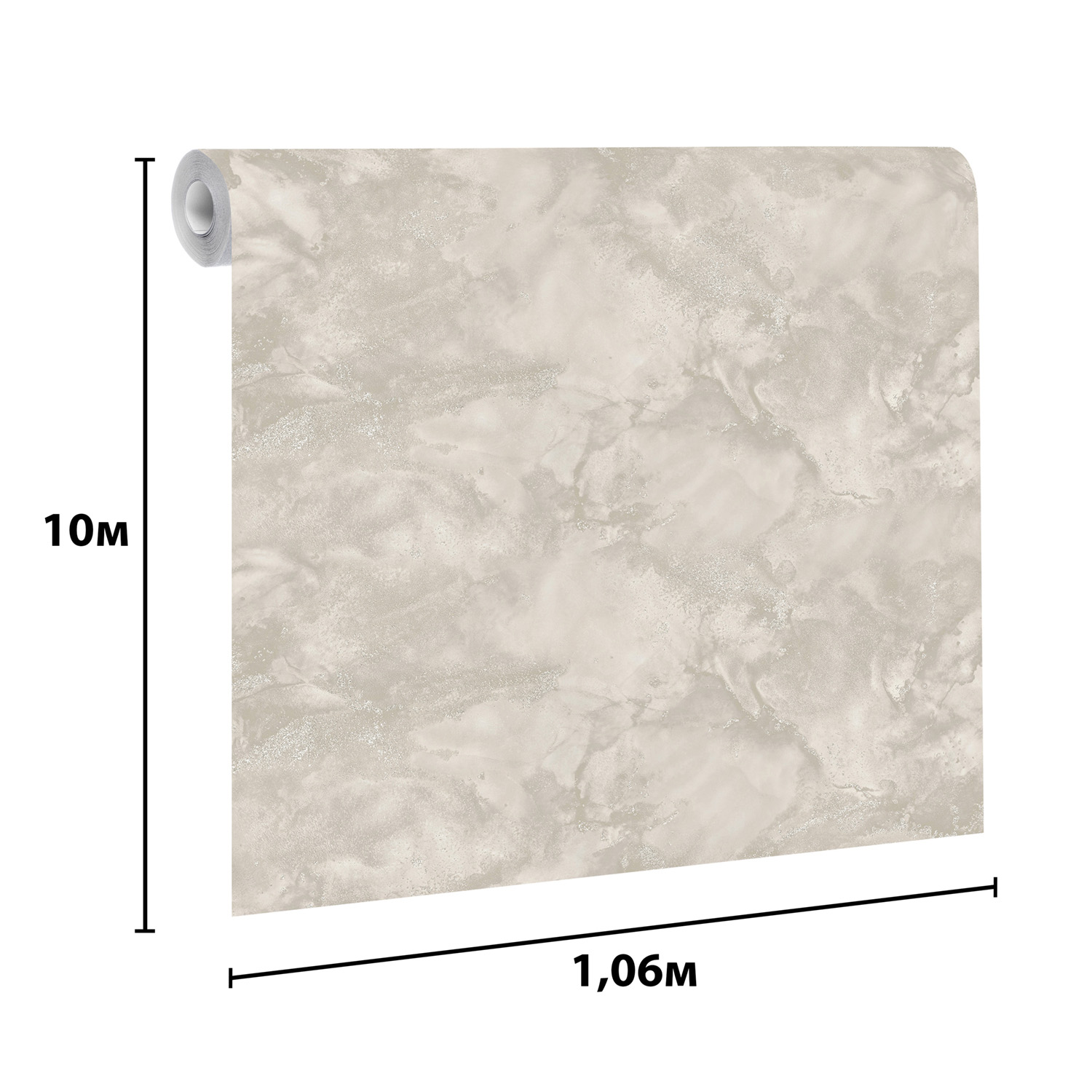 Обои флиз Ateliero Capri (серо-беж.) 585621 1.06*10м *6