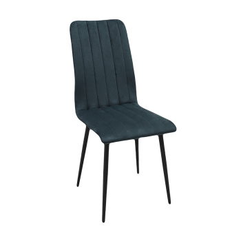 Стул FORPOST Принстон 38x89x44 см, велюр севен 017, серый