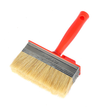 Кисть ракля 40х140 мм Toolberg, натуральная щетина, пластиковая ручка