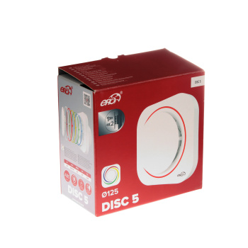 Вентилятор 125 DISC 5 ERA (Ø125мм 150 м3/ч 185*185мм) *1/18 Вентилятор 125 DISC 5 ERA (Ø125мм 150 м3/ч 185*185мм) *1/18