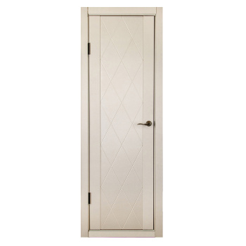 Дверное полотно глухое BROZEX-WOOD Estetica 301, 2000х600х40 мм, шелкография жемчужная