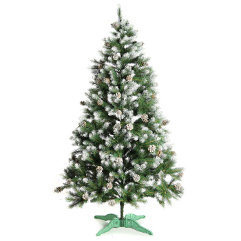 Елка искусственная Елки от Мишки «Элитная», 220 см, ПВХ, зеленый с инеем Елка искусственная Елки от Мишки «Элитная», 220 см, ПВХ, зеленый с инеем