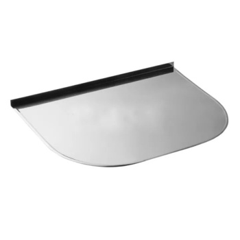 Притопочный  лист нерж. 0,5мм, 600*480 AISI430 GS *1/50