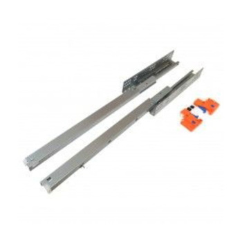 Направляющие шариковые скрытого типа полного выдвижения с доводчиком 450мм до 30кг СОЛЛЕР *1/25