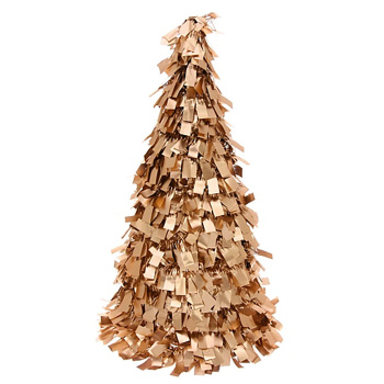 Елка декоративная "Волшебные переливы" 50 см, Розовое золото