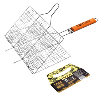 Решетка-гриль 33х22х2.5 см BOYSCOUT, с веером