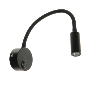 Светильник настенный (спот) B270 BK 3W черный  VERNER LIGHTING *1/50 Светильник настенный (спот) B270 BK 3W черный  VERNER LIGHTING *1/50