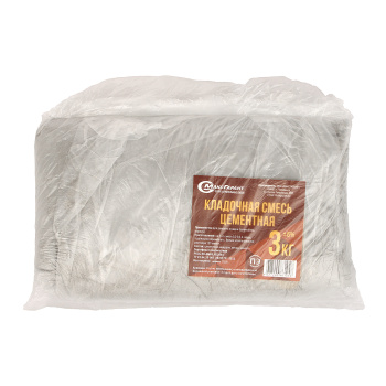 Смесь кладочная 3 кг LeafAR, цементная