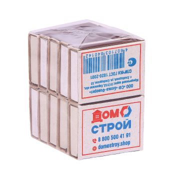 Спички бытовые ДомоСтрой ГОСТ 1820-2001, 10 коробков