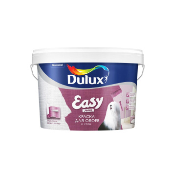 Краска акриловая для обоев 2.5л Dulux Easy матовая База BW *1