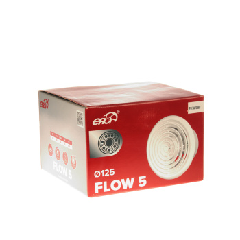 Вентилятор 125 FLOW 5 ВВ ERA (Ø125мм 190 м3/ч 164х164мм)*1/24 Вентилятор 125 FLOW 5 ВВ ERA (Ø125мм 190 м3/ч 164х164мм)*1/24