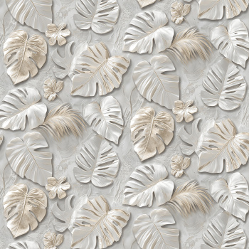 Обои  флиз Victoria Stenova Madeira (сер./беж.) 585556 1.06*10м *6