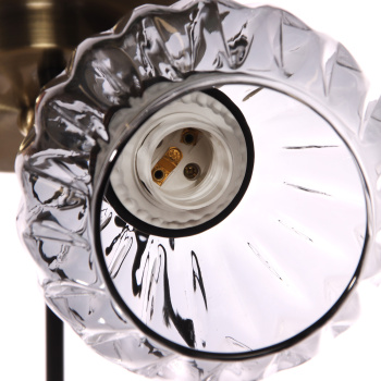 Люстра Verner Lighting A3942/5, 40 Вт, Е27, 5 ламп, античная бронза/черный Люстра Verner Lighting A3942/5, 40 Вт, Е27, 5 ламп, античная бронза/черный