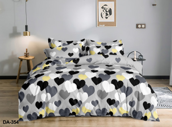 Постельное белье 2сп бамбук Орхидея DA-354, наволочки 70*70см - 2шт *1