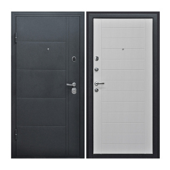 Дверь входная 2050х860х80 мм Форпост Эверест, левая, дуб беленый